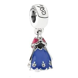 Authentic Pandora Disney’s Frozen ANNA'S Dress Charm - NWT - RETIRED